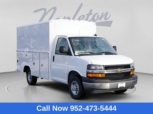 New 2025 Chevrolet Express 3500 w/ Power Convenience Package RWD image 1