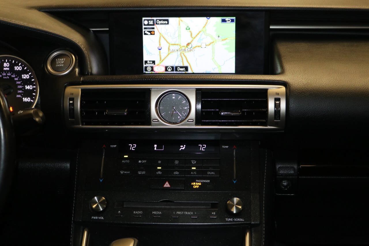 Used 2016 Lexus IS 200t w/ Navigation System Package RWD image 56