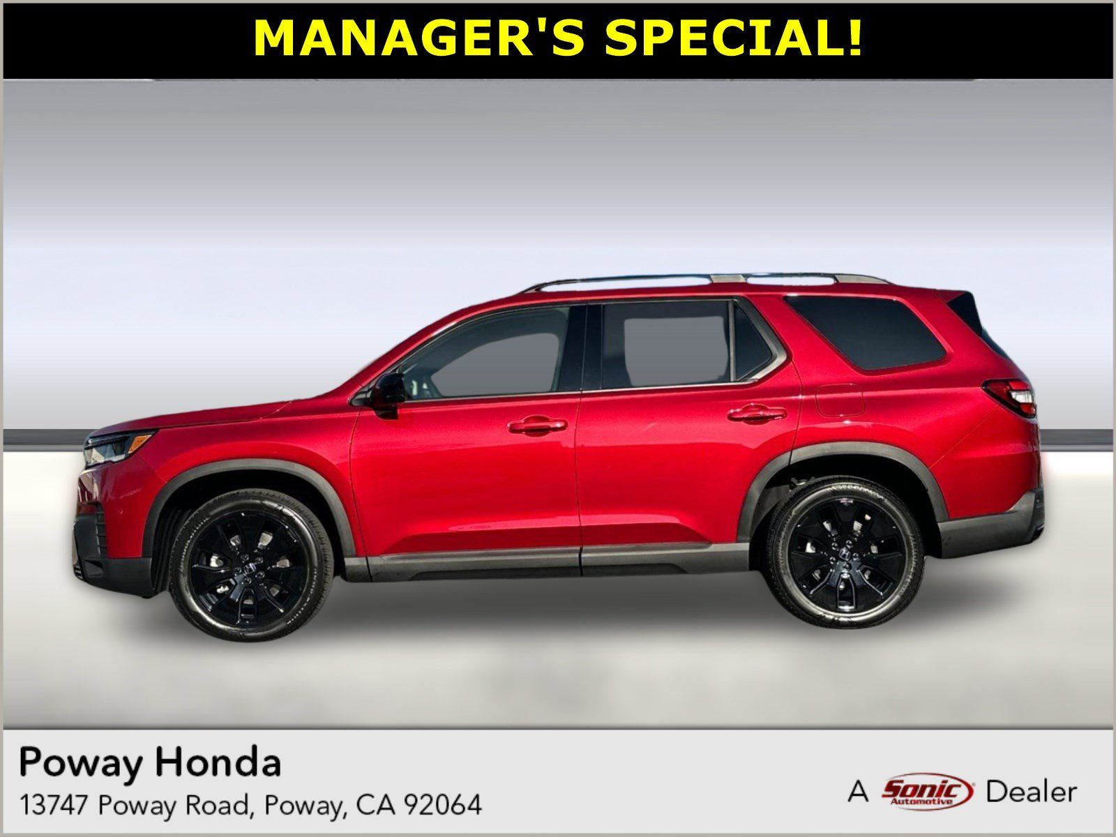 New 2026 Honda Pilot Black Edition image 1