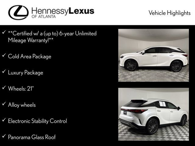 Used 2023 Lexus RX 350 FWD w/ Accessory Package image 12