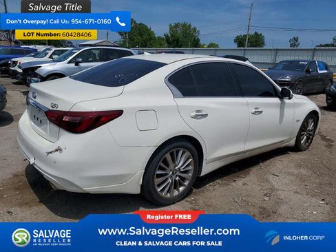 Used 2019 INFINITI Q50 Luxe w/ Essential Package (3.0T Luxe) AWD/4WD image 4
