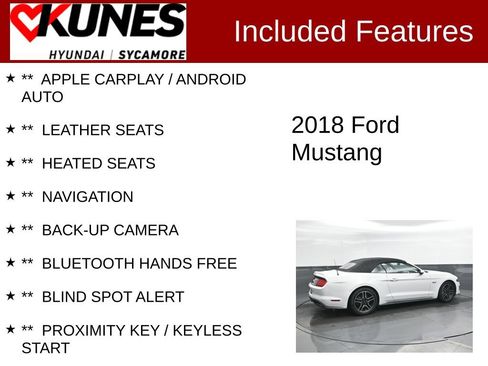 Used 2018 Ford Mustang GT Premium RWD image 2