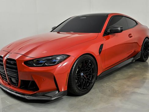 Used 2021 BMW M4 Competition w/ M Carbon Exterior Package RWD image 5