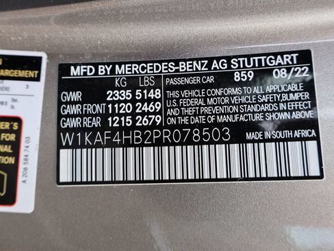 Certified 2023 Mercedes-Benz C 300 4MATIC Sedan image 60