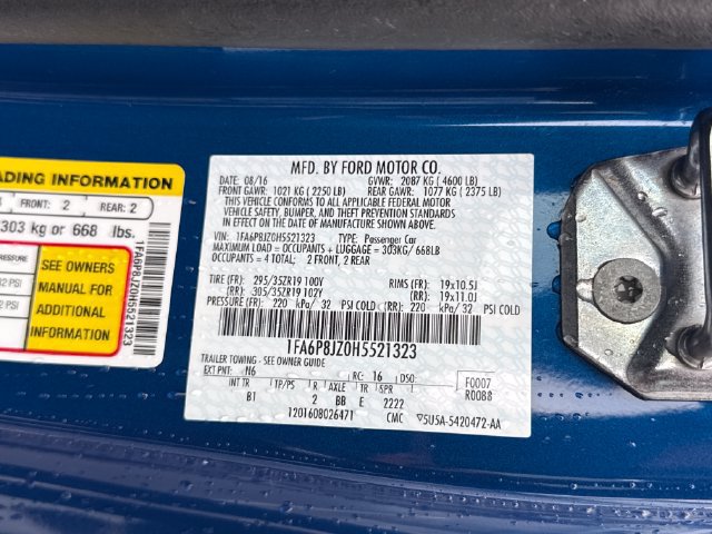 Used 2017 Ford Mustang Shelby GT350 RWD image 25