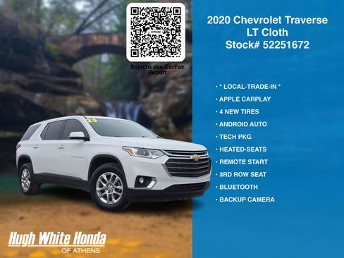 Used 2020 Chevrolet Traverse LT image 7