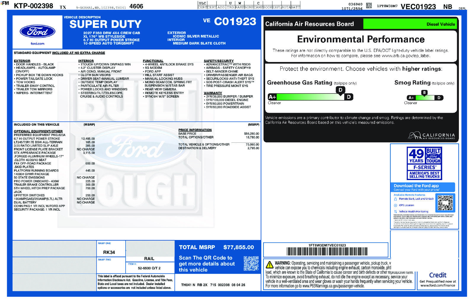 New 2027 Ford F350 XL w/ STX Appearance Package AWD/4WD image 29