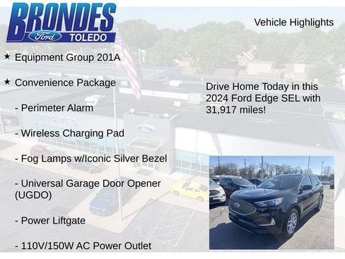 Used 2024 Ford Edge SEL w/ Convenience Package AWD/4WD image 5