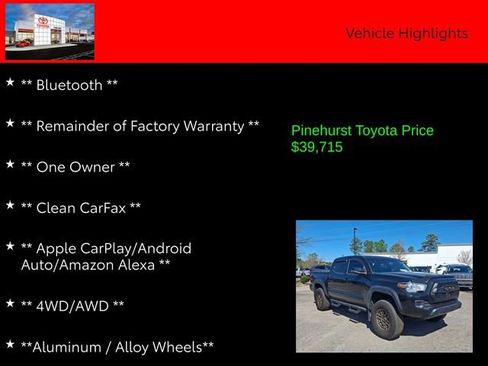 Certified 2023 Toyota Tacoma Trail Edition w/ Trail Edition image 7