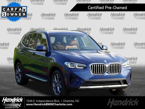 Certified 2023 BMW X3 xDrive30i w/ Premium Package w/ZPA AWD/4WD image 1