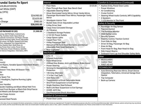 Used 2018 Hyundai Santa Fe Sport w/ 2.4L Value Package 02 image 2