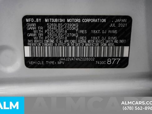 Used 2022 Mitsubishi Outlander SEL image 57