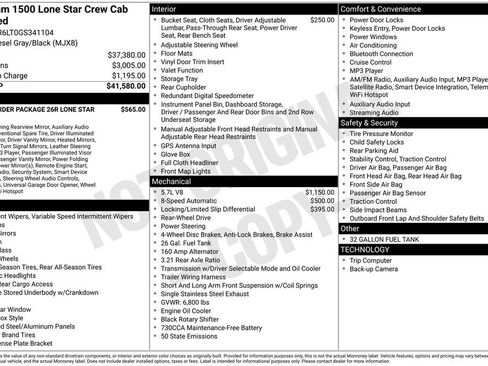 Used 2016 RAM 1500 Lone Star image 6