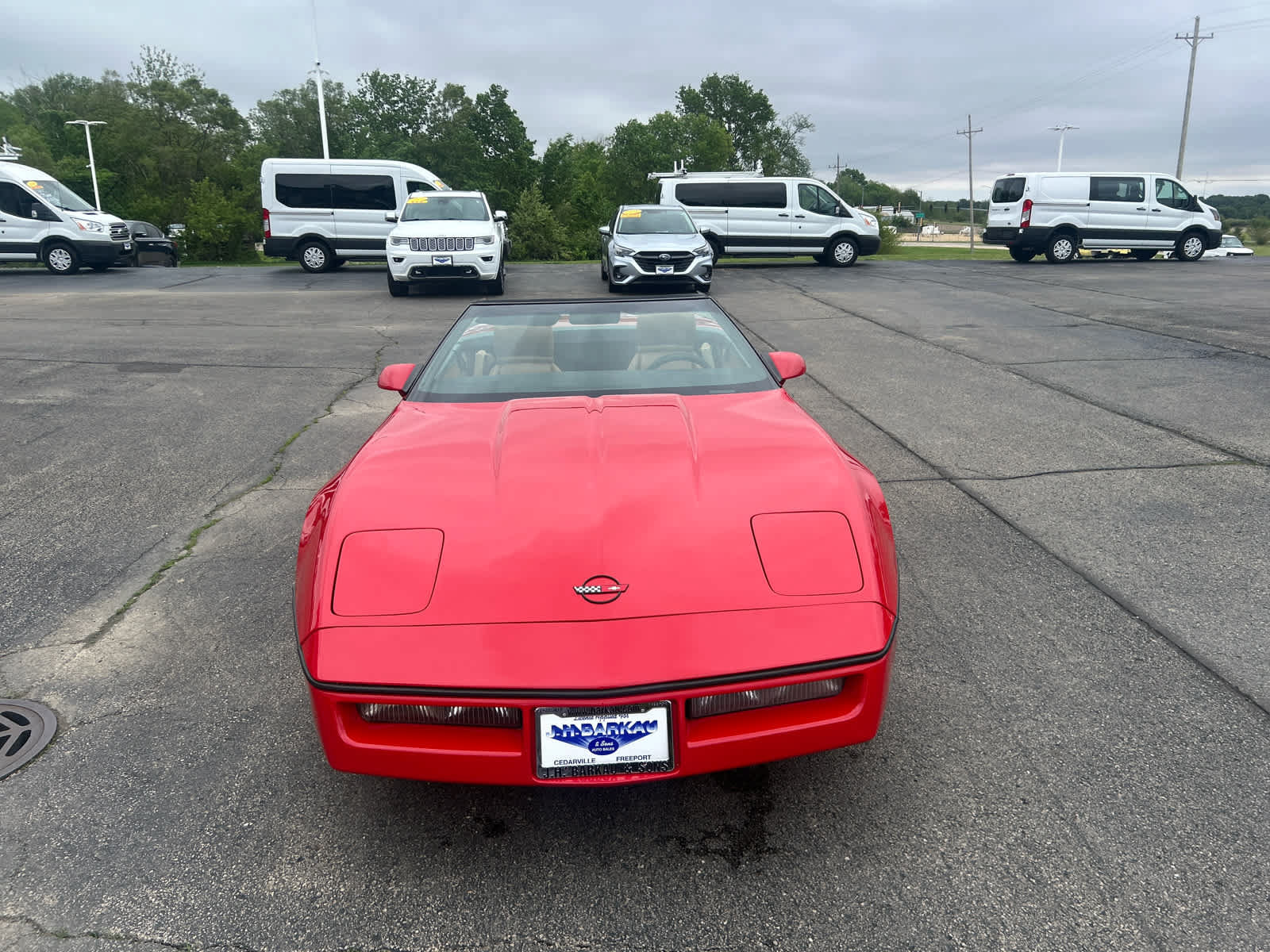 Used 1989 Chevrolet Corvette Convertible RWD image 2