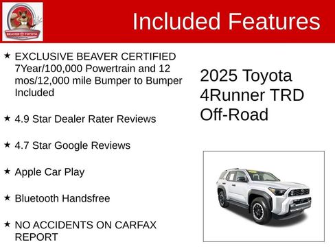 Used 2025 Toyota 4Runner TRD Off-Road image 4