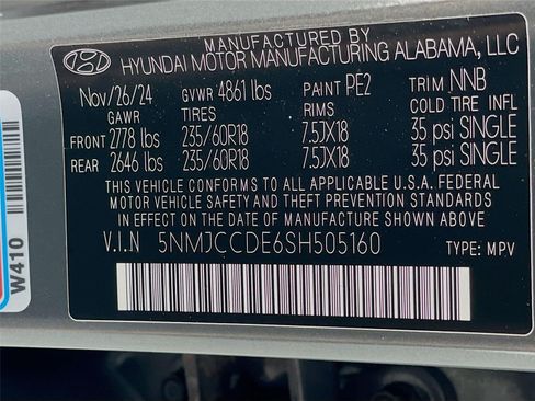 Used 2025 Hyundai Tucson SEL AWD/4WD image 35