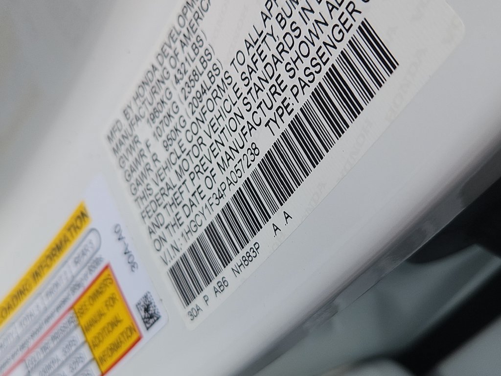 Certified 2023 Honda Accord EX image 14