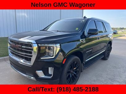 Used 2021 GMC Yukon SLT w/ Rear Media and Nav Package