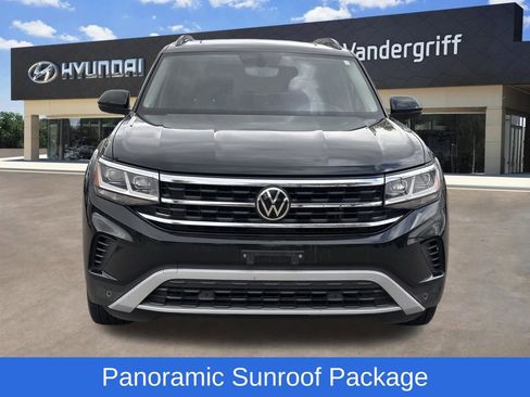 Used 2021 Volkswagen Atlas SE w/ Panoramic Sunroof Package image 3
