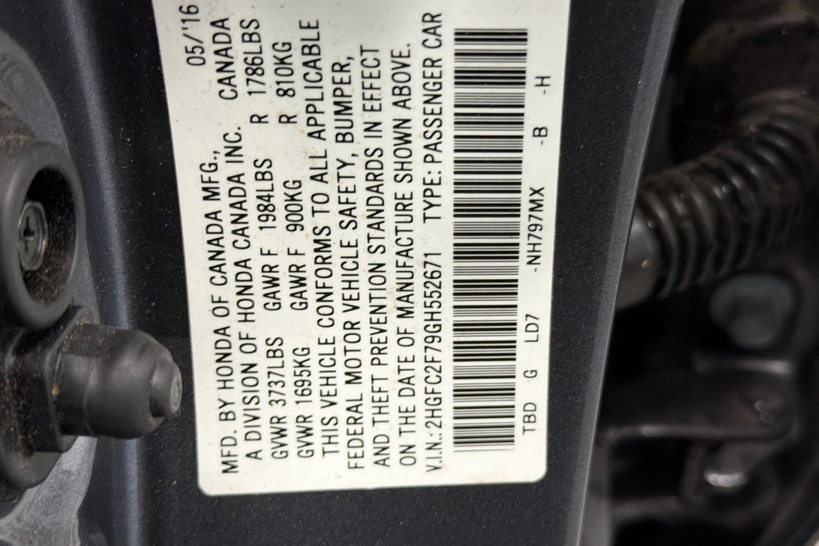 Used 2016 Honda Civic EX image 26