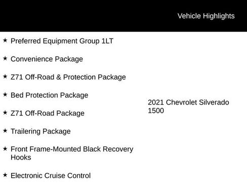 Used 2021 Chevrolet Silverado 1500 LT AWD/4WD image 12