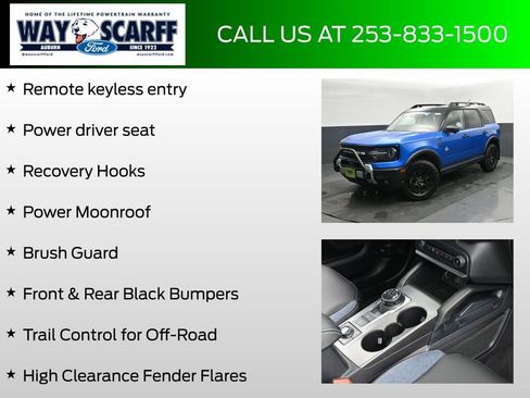 New 2025 Ford Bronco Sport Outer Banks w/ Sasquatch Outer Banks Package image 25