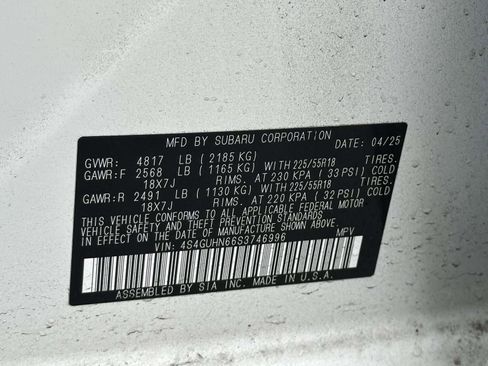 Used 2025 Subaru Crosstrek 2.5i Limited w/ Crosstrek Mirror Package image 10