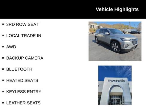 Used 2023 Chevrolet Traverse LT w/ LT Premium Package image 2