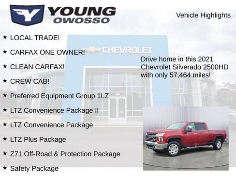 Used 2021 Chevrolet Silverado 2500 LTZ w/ LTZ Plus Package image 8