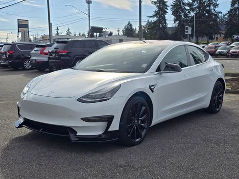 Used 2018 Tesla Model 3 Long Range AWD/4WD image 3