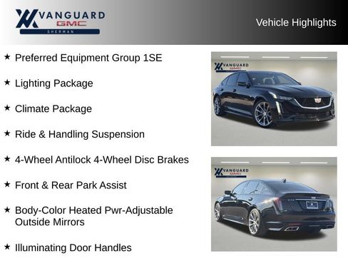 Used 2023 Cadillac CT5 Sport w/ Climate Package RWD image 11
