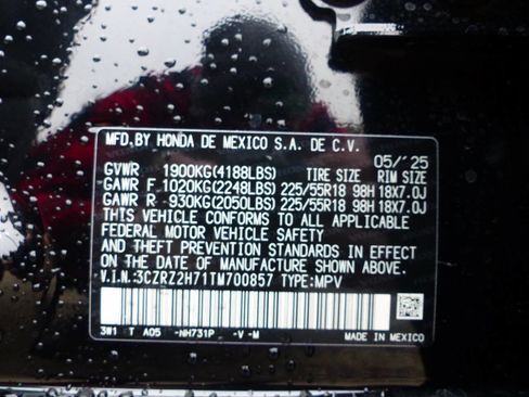 Used 2026 Honda HR-V EX-L image 24