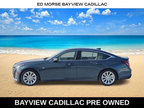 Certified 2022 Cadillac CT5 Luxury w/ Sun And Sound Package RWD image 2