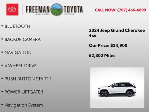 Used 2024 Jeep Grand Cherokee Limited 4xe AWD/4WD image 9