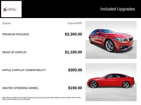 Used 2018 BMW 430i Gran Coupe w/ Premium Package image 56