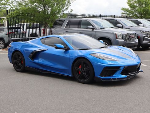 Used 2024 Chevrolet Corvette Stingray Preferred Cpe w/ Stealth Interior Trim Package RWD image 14
