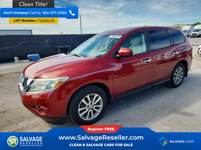Used 2015 Nissan Pathfinder S FWD image 1