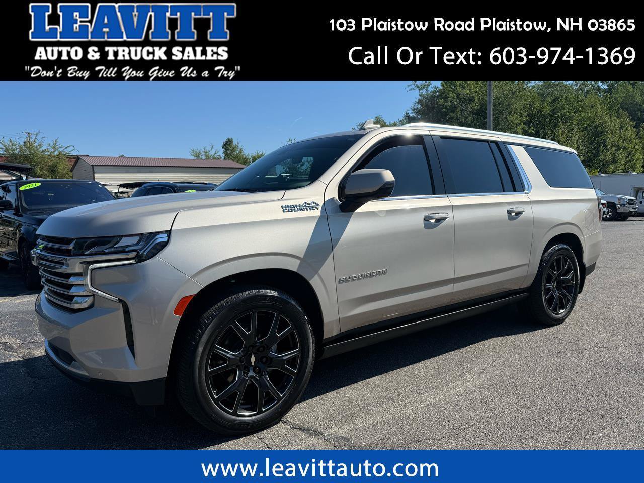 Used 2021 Chevrolet Suburban High Country AWD/4WD image 1