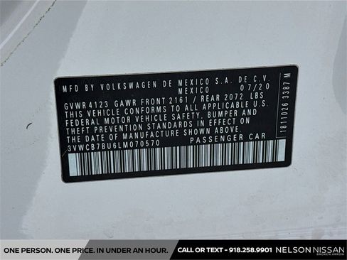 Used 2020 Volkswagen Jetta SE w/ SE Cold Weather Package image 32