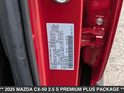 New 2025 MAZDA CX-50 AWD 2.5 S w/ Cargo Package image 15
