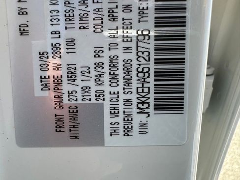 New 2025 MAZDA CX-90 Plug-In Hybrid w/ Premium Plus image 33