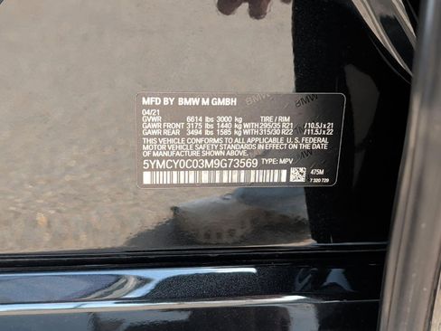 Used 2021 BMW X6 M w/ Competition Package image 31