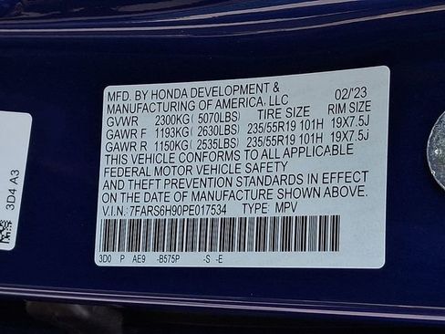 Certified 2023 Honda CR-V Sport Touring image 28