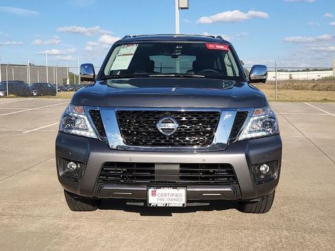 Certified 2019 Nissan Armada Platinum w/ Captain's Chairs Package image 9