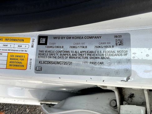 Used 2021 Chevrolet Spark LT image 21