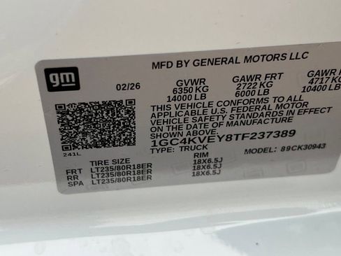 New 2026 Chevrolet Silverado 3500 High Country w/ High Country Premium Package AWD/4WD image 22