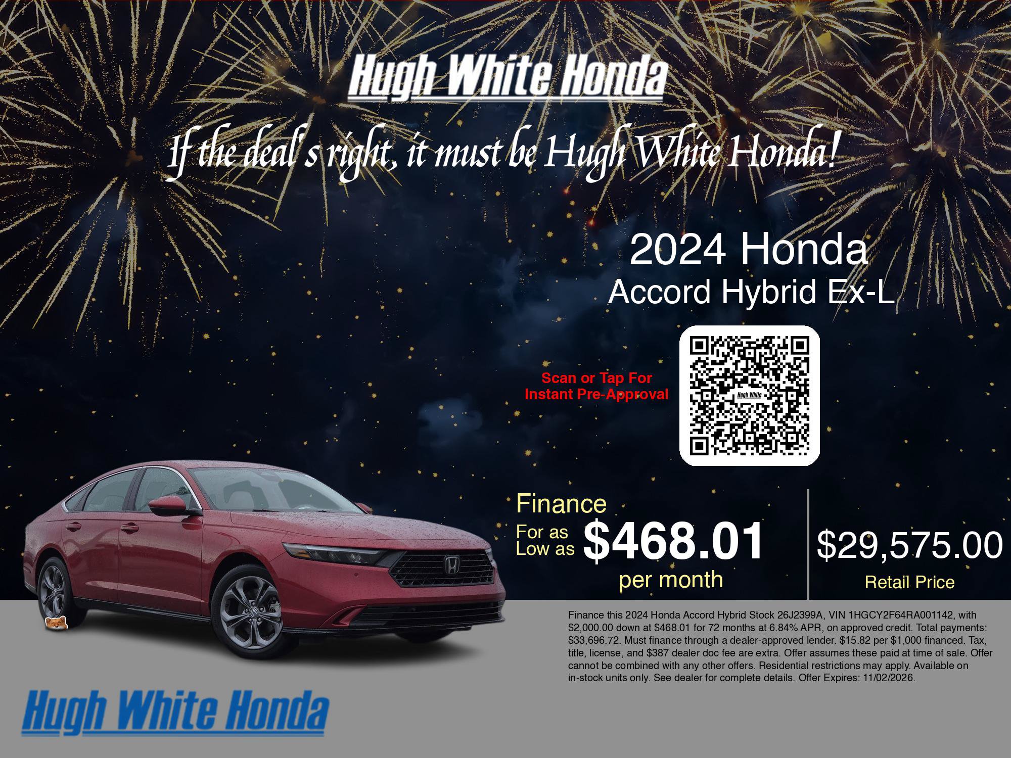 Used 2024 Honda Accord EX-L image 5