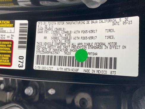 Used 2023 Toyota Tacoma TRD Sport image 21