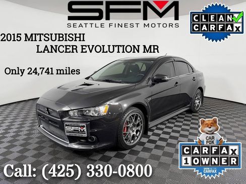 Used 2015 Mitsubishi Lancer Evolution MR image 1