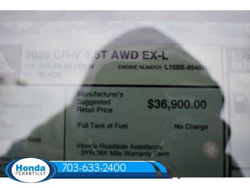New 2026 Honda CR-V EX-L image 38